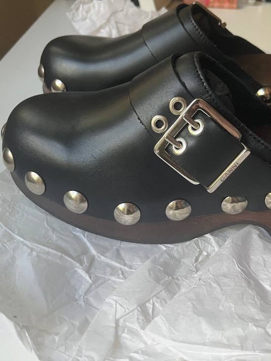 Ganni Shoes - Ganni Black Clogs - NEW